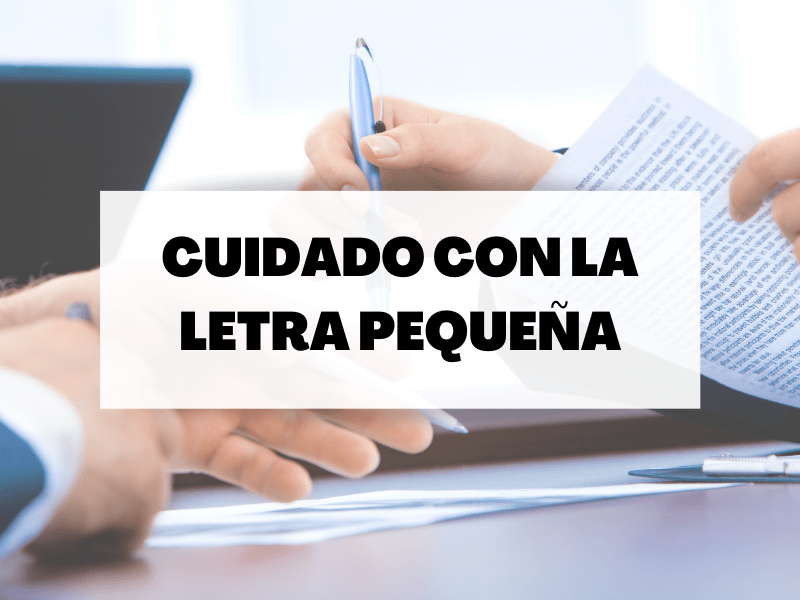 Exclusiones: La letra pequeña de los seguros